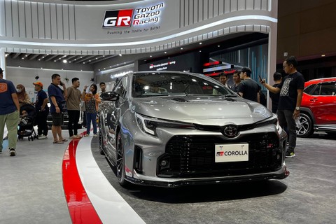 Toyota GR Corolla di IIMS 2024. Foto: kumparan