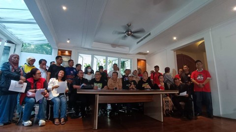 Relawan Ganjar-Mahfud, Minggu (18/2/2024). Foto: Annisa Thahira Madina/kumparan