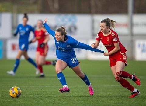 Celtic sedang bertanding melawan Aberdeen. Foto: Instagram/@celticwfc