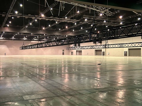 Ruangan di Malaysia International Trade and Exhibition Centre. Foto: Andrian Gilang Khrisnanda/kumparan