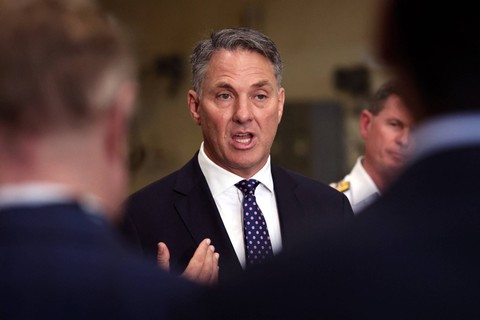 Menteri Pertahanan Australia Richard Marles. Foto: David Gray/AFP