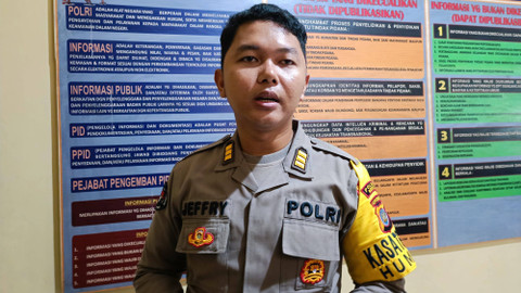 Kasi Humas Polres Bantul, AKP I Nengah Jeffry Prana Widnyana, ditemui di Bantul, Rabu (21/2/2024). Foto: Arfiansyah Panji Purnandaru/kumparan