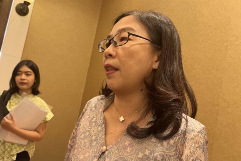 Direktur Capital Market Mandiri Sekuritas, Silva Halim di Plaza Mandiri, Rabu (21/2/2024). Foto: Ghinaa Rahmatika/kumparan