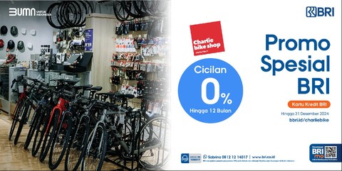 Promo Spesial BRI di Charlie Bike Shop. Dok. BRI.