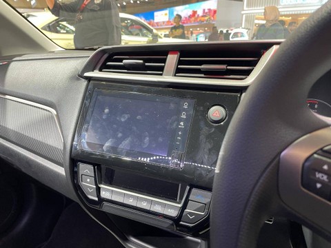 Honda Brio Satya di pameran otomotif IIMS 2024. Foto: Sena Pratama/kumparan