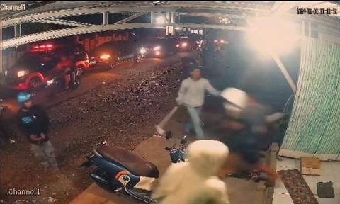 Saat penyerangan terjadi. Dok: Ist.