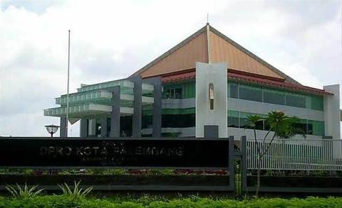 Gedung DPRD Kota Palembang. (ist)
