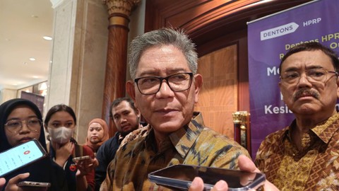 Ketua Satgas Pelaksanaan Pembangunan IKN Danis Sumadilaga saat ditemui di Hotel Shangri La Jakarta, Senin (26/2/2024). Foto: Fariza Rizky Ananda/kumparan