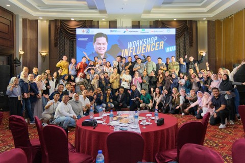 Workshop Influencer BUMN ke-5 di Hotel Grand Tjokro Balikpapan, Kalimantan Timur. Foto: Dok. Pertamina