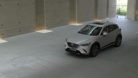 PT Eurokars Motor Indonesia (EMI) hadirkan Mazda CX-3 terbaru.  Foto: Mazda