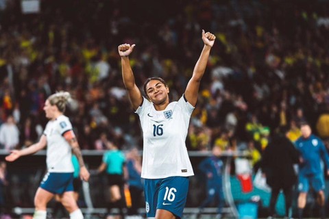 Pemain Timnas Wanita Inggris, Jess Carter. Foto: Instagram/@jesslcarter