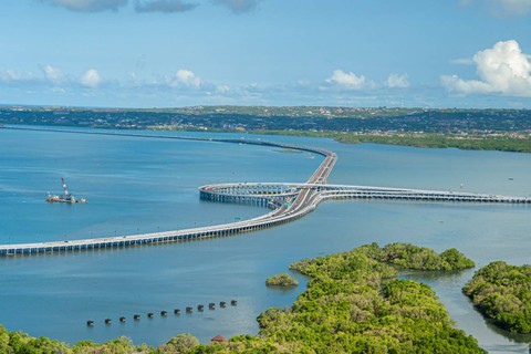 Jalan Tol Bali Mandara. Foto: Dok. Jasa Marga