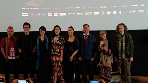 Press Screening Film Kuyang: Sekutu Iblis Yang Selalu Mengintai. Foto: Aprilandika Pratama/kumparan