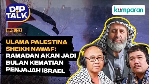 Cover Diptalk bersama Ulama Palestina Sheikh Nawaf. Foto: kumparan