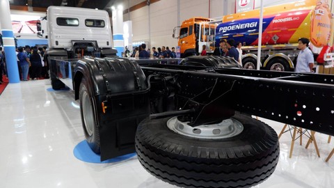 Truk konversi listrik AMP garapan PT Alun. Foto: Aditya Pratama Niagara/kumparan