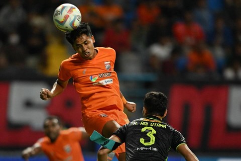 Borneo FC vs Persebaya di Liga 1, Kamis (7/3/2024). Foto: Instagram/@borneofc.id