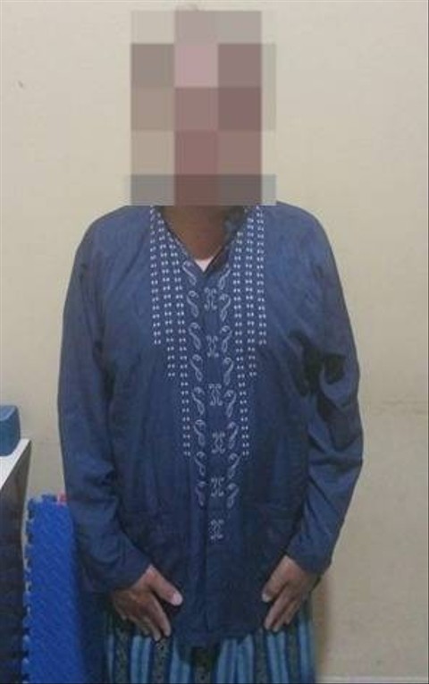 Pelaku pencabulan di Kubu Raya diamankan Polres Kubu Raya usai melakukan sodomi terhadap korban di tepi Jalan Adisucipto. Foto: Dok. Polres Kubu Raya