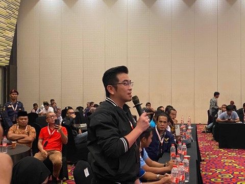 Saksi Paslon 03, Deddy Wijaya Candra. | Foto: Sinta Yuliana/Lampung Geh