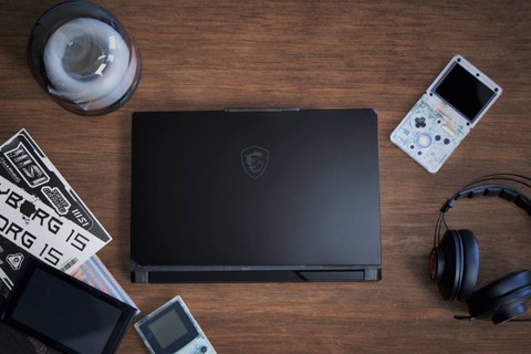 MSI Cyborg 15 AI.  Foto: MSI