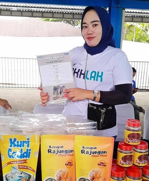 Produk UMKM Kerupuk Rajungan Mama Muda. Foto: Dok. BRI
