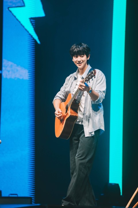 Chanyeol EXO menggelar fancon The Eternity in Jakarta di ICE BSD, Serpong pada Sabtu (9/3/2024). Foto: iMe Indonesia