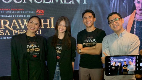 Konferensi pers film Badarawuhi di Desa Penari siap didistribusikan di AS oleh Lionsgate, Kamis (14/3/2024). Foto: Vincentius Mario/kumparan