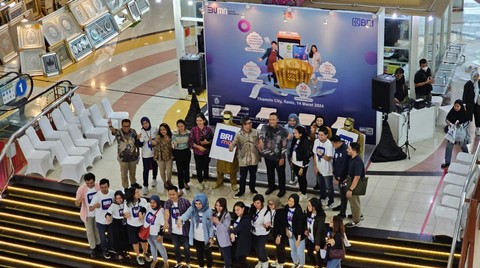 BRI memperkenalkan program baru yaitu Program Dagang Untung Belanja Untung. Program ini diperuntukkan untuk para pedagang dan pembeli di Thamrin City, Jakarta. dok. BRI 