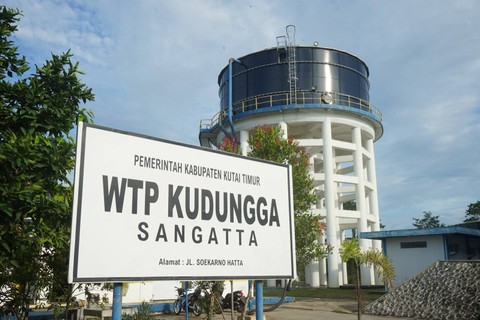 Fasilitas Water Treatment Plant (WTP) Kudungga di Kabupaten Kutai Timur (Kutim), Kalimantan Timur. Foto: Dok. Istimewa