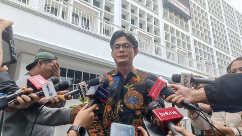 Komisioner KPU, August Mellaz saat ditemui wartawan di kantor KPU RI, Menteng, Jakarta Pusat, Sabtu (16/3). Foto: Fadlan Nuril Fahmi/kumparan