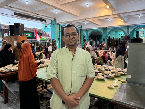 Ketua Umum Takmir Masjid Jogokariyan, Muhammad Rizqi Rahim. Foto: Rochmad Nur Hidayat/Pandangan Jogja