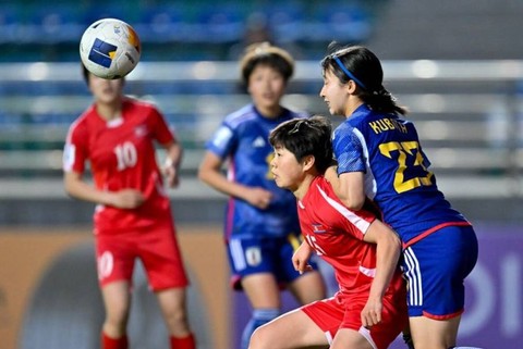 Final Piala Asia Wanita U-20 Jepang vs Korea Utara di JAR Stadium, Uzbekistan. Foto: AFC