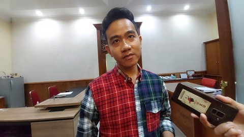Gibran di Balai Kota Solo, Senin (18/3/2024). Foto: kumparan
