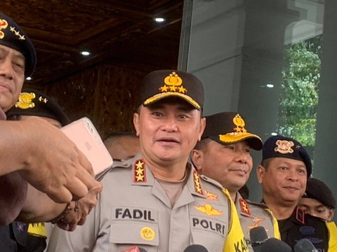 Kabarharkam, Komjen Pol Fadil Imran di Kantor KPU, Jakarta, Senin (18/3/2024). Foto: Luthfi Humam/kumparan