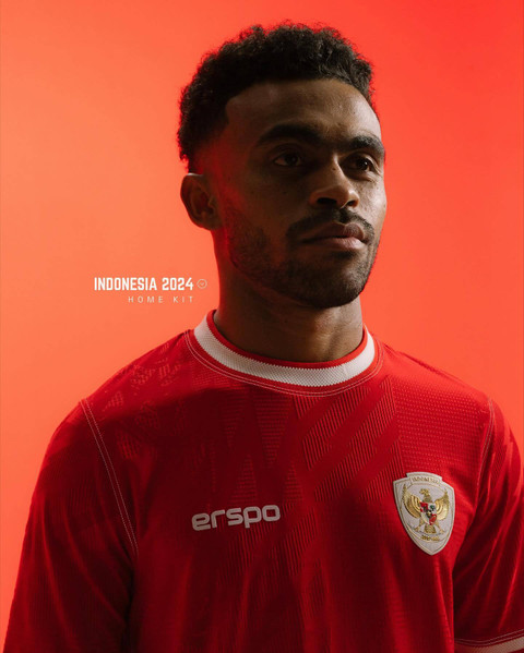 Jersey anyar Timnas Indonesia. Foto: Instagram/@erspo.official