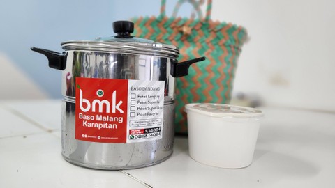 Hampers bakso BMK (Baso Malang Karapitan) edisi Ramadan (20/3/24). Foto: dok.Azalia Amadea/kumparan