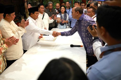 Mbak Titiek di rumah Prabowo di Kertanegara, Jaksel, Rabu (20/3/2024). Foto: Instagram/@prabowo