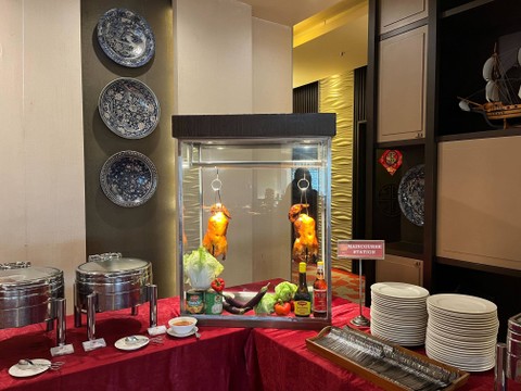 Menu buka puasa di Hai Wang Chinese Restaurant Resinda Hotel Karawang. Foto: Ela Nurlaela/kumparan