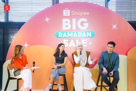 Sesi Talkshow Shopee Big Ramadan Sale. Foto: dok. Istimewa