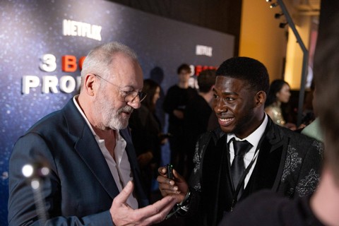 Premier 3 Body Problem di London. Foto: Dhini Hidayati/kumparan