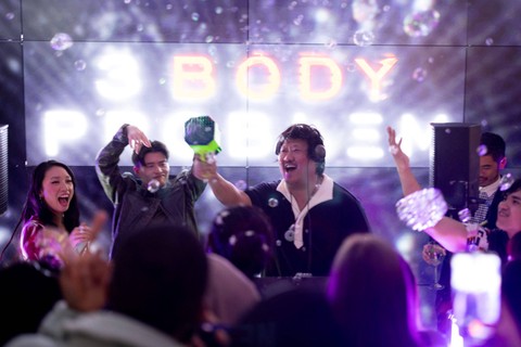 Premier 3 Body Problem di London. Foto: Netflix