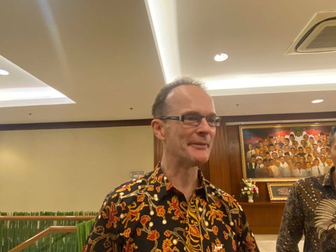 Duta Besar Inggris untuk Indonesia, Dominic Jermey, di acara Buka Puasa Bersama Kemlu RI dan Duta Besar untuk Indonesia "Pejambon Ifthar". Jakarta, Jumat (22/3/2024). Foto: Tiara Hasna/kumparan