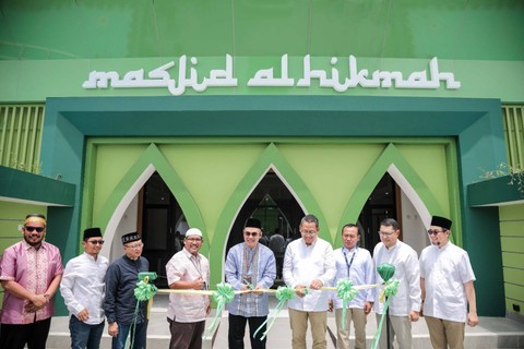 Peresmian Masjid Al Hikmah. Foto: Dok. Pegadaian