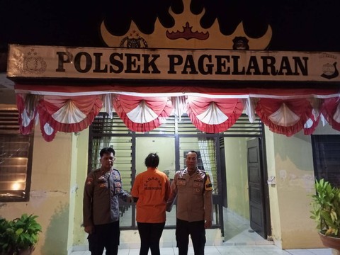 Pelaku tindak pidana prostitusi yang diamankan. | Foto: Dok Polres Pringsewu
