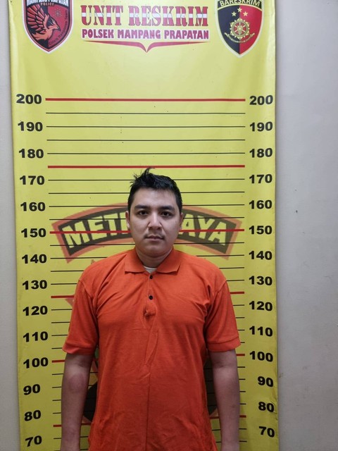 Tampang HHR (31), 'koboi' yang todongkan pistol ke pengendara lain di kawasan Mampang, Jakarta Selatan. Foto: Dok. Istimewa