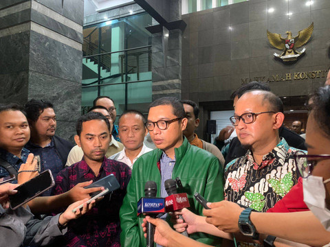 Ketua DPP PPP Achmad Baidowi atau Awiek di kantor MK, Jakarta, Sabtu (23/3/2024). Foto: Luthfi Humam/kumparan