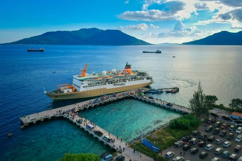 Ilustrasi udara Natuna. Foto: Shutterstock