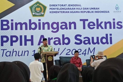 Direktur Pelayanan Haji Dalam Negeri Kementerian Agama (Kemenag) Saiful Mujab. Foto: Salmah Muslimah/kumparan