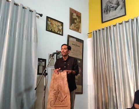 Direktur Klasika Lampung, Ahmad Mufid. | Foto: Bella Sardio/ Lampung Geh