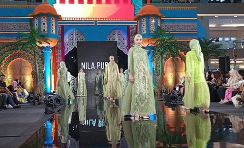 Unik, Pohon Jadi Inspirasi Busana Idul Fitri