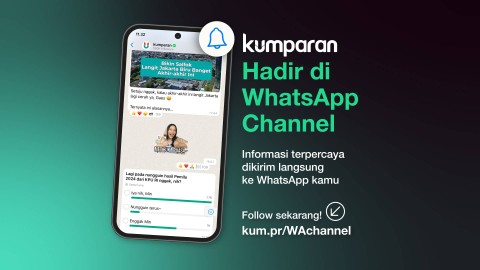 kumparan hadir di WhatsApp Channel.  Foto: kumparan